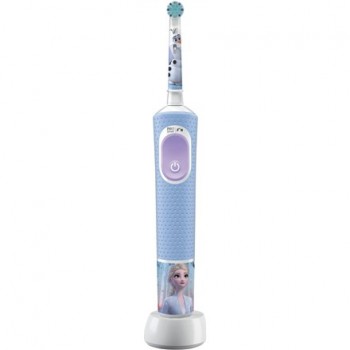 Oral-B | Vitality PRO Kids Frozen | Electric Toothbrush | Rechargeable | For children | Blue | Number of brush heads included 1 | Number of teeth brushing modes 2