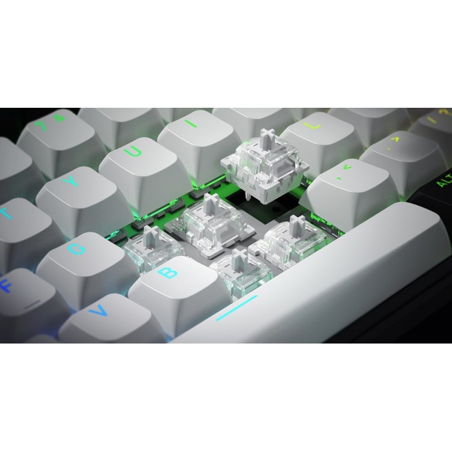 HATOR Skyfall 80 MAG ULTIMA 8K wireless keyboard Gaming USB + RF Wireless + Bluetooth QWERTY US English Black, White