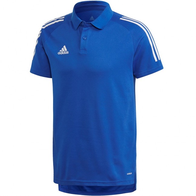 adidas Condivo 20 Polo Men's T-Shirt blue-white ED9237 S adidas Condivo 20 Polo Men's T-Shirt blue-white ED9237 S