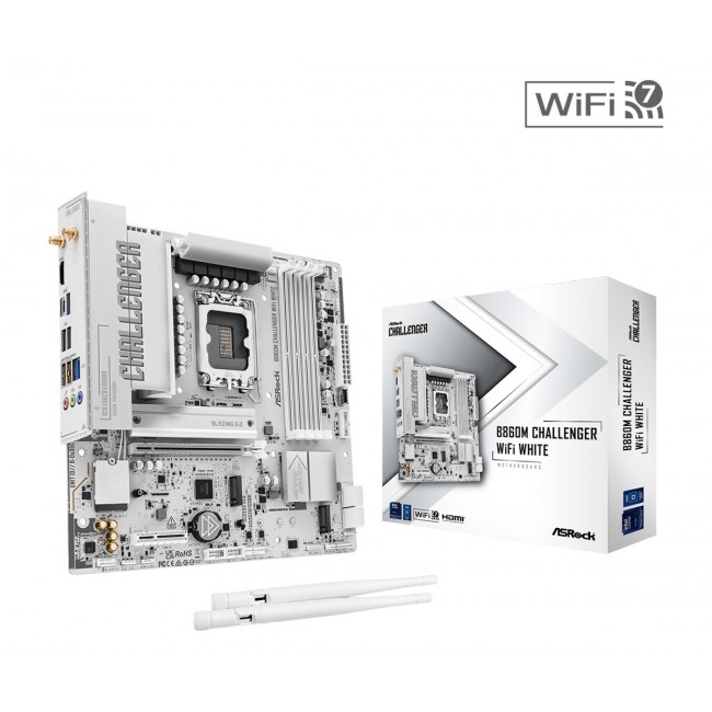 B860M CHALLENGER WIFI WHITE motherboard B860M CHALLENGER WIFI WHITE motherboard