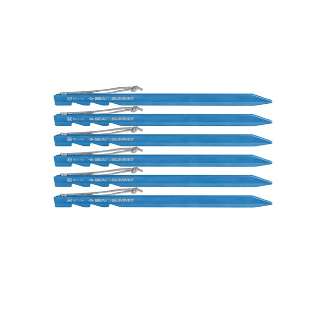 Sea To Summit ATS0085-00120201 tent accessory Peg Aluminium Blue 6 pc(s)