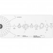 Dark Project Terra Nova Gaming mouse pad White