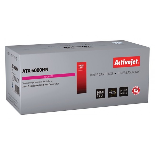 Activejet ATX-6000MN Toner (replacement for Xerox 106R01632 Supreme 1000 pages magenta)