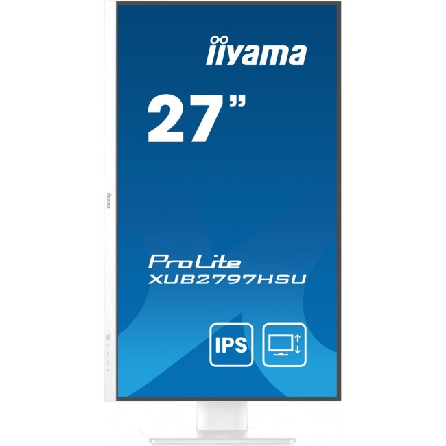 iiyama ProLite XUB2797HSU-W2 computer monitor 68.6 cm (27 iiyama ProLite XUB2797HSU-W2 computer monitor 68.6 cm (27