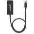 Manhattan USB-A to HDMI Adapter Cable, 60cm, Male to Female, 5 Gbps (USB 3.2 Gen1 aka USB 3.0), 2560x1440 @ 32-bit colour, Full HD video 1080p@16:9, Black, Blister