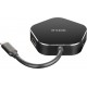 D-Link DUB-M420 laptop dock/port replicator Wired Thunderbolt 3 Aluminium, Black