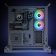 Thermaltake TH240 V2 ARGB Processor Liquid cooling kit 24 cm White 1 pc(s) Thermaltake TH240 V2 ARGB Processor Liquid cooling kit 24 cm White 1 pc(s)