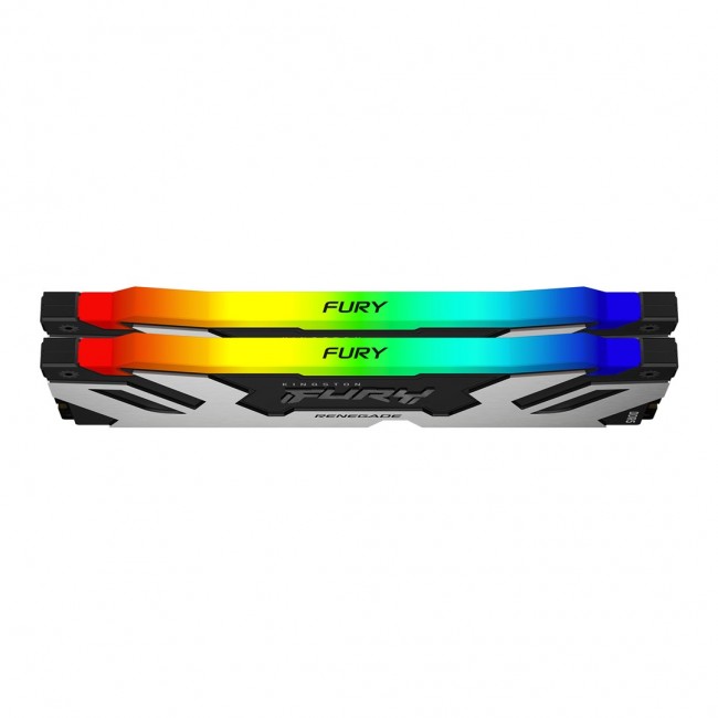 Kingston Technology FURY 16GB 7200MT/s DDR5 CL38 DIMM (Kit of 2) Renegade RGB XMP Kingston Technology FURY 16GB 7200MT/s DDR5 CL38 DIMM (Kit of 2) Renegade RGB XMP