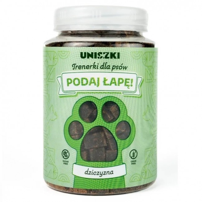 UNISZKI Podaj apę Treats Game - dog treat - 150g UNISZKI Podaj apę Treats Game - dog treat - 150g