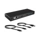 ICY BOX IB-DK2245AC Wired USB 3.2 Gen 1 (3.1 Gen 1) Type-C Black
