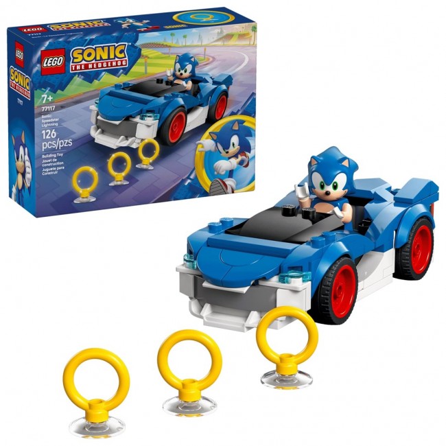 LEGO SONIC THE HEDGEHOG 77117 Sonic: Speedster Lightning LEGO SONIC THE HEDGEHOG 77117 Sonic: Speedster Lightning
