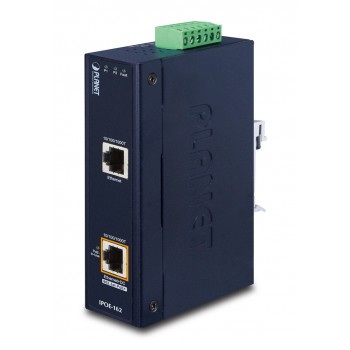 PLANET IPOE-162 network switch Gigabit Ethernet (10/100/1000) Power over Ethernet (PoE) Black