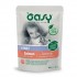OASY Chunks in gravy Salmon - wet cat food - 85g