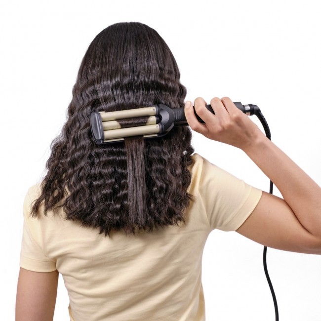 BaByliss C260E EasyWaves Texturizing iron Warm Black, Silver 70.9