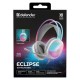 HEADPHONES DEFENDER ECLIPSE RGB WHITE