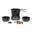 Camping set with alcohol stove Trangia Stove 37-5 UL/BL, black Camping set with alcohol stove Trangia Stove 37-5 UL/BL, black