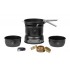 Camping set with alcohol stove Trangia Stove 37-5 UL/BL, black
