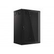 Lanberg WF01-6418-10B rack cabinet 18U Wall mounted rack Black Lanberg WF01-6418-10B rack cabinet 18U Wall mounted rack Black