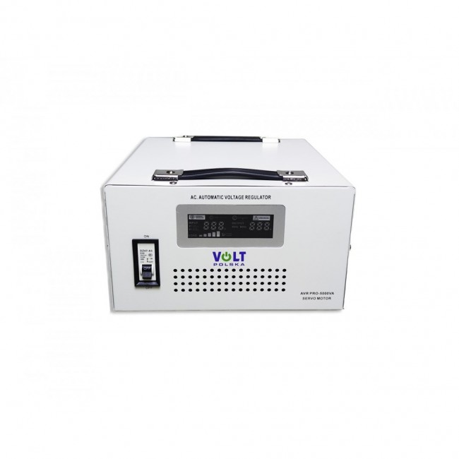 Voltage Stabilizer Volt Polska AVR Pro 5000VA 3% Servo Voltage Stabilizer Volt Polska AVR Pro 5000VA 3% Servo