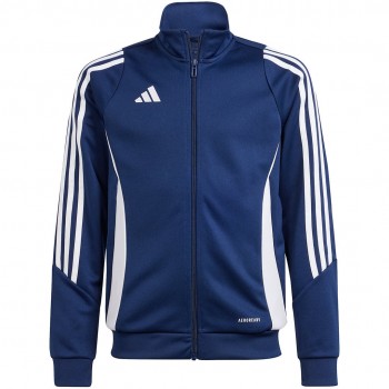 Sweatshirt for kids adidas Tiro 24 Training navy blue IR7501 128cm