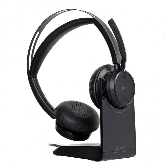 HP Poly Voyager Focus 2-M USB-C-C Headset USB-C/A Adapter Charging Stand Customer Special 1 HP Poly Voyager Focus 2-M USB-C-C Headset USB-C/A Adapter Charging Stand Customer Special 1