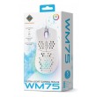 Deltaco Gaming GAM-108-W mouse Right-hand USB Type-A Optical 6400 DPI