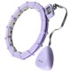 Hula hop with magnets, weight and counter HMS HHM14 purple Hula hop with magnets, weight and counter HMS HHM14 purple