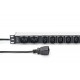 Digitus Socket Strip with Aluminum Profile, 10-way, 2 m cable IEC C20 plug Digitus Socket Strip with Aluminum Profile, 10-way, 2 m cable IEC C20 plug