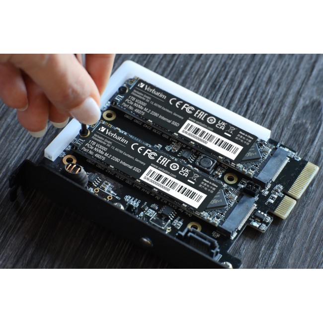 Verbatim Vi3000 PCIe NVMe M.2 SSD 1TB Verbatim Vi3000 PCIe NVMe M.2 SSD 1TB