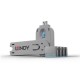 Lindy USB Port Blocker - Pack of 4, Colour Code: Blue Lindy USB Port Blocker - Pack of 4, Colour Code: Blue