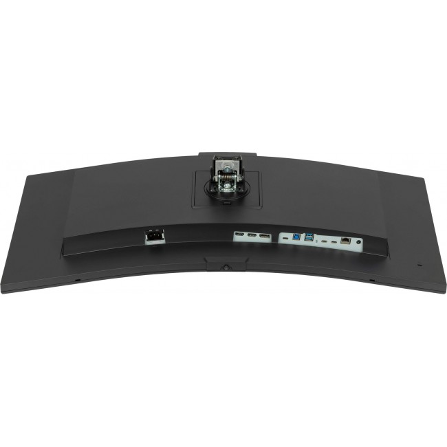 iiyama ProLite 34 VA UWQHD curved monitor with a built-in Windows Hello camera and microphone, USB-C Dock, LAN, KVM-Switch and 15cm height adjustable stand
