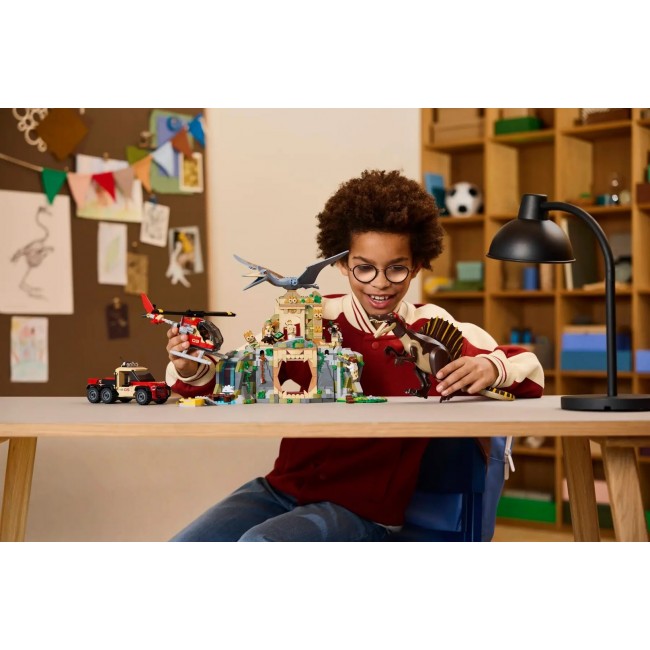 LEGO JURASSIC WORLD 76976 Spinosaurus & Quetzalcoatlus Air Mission