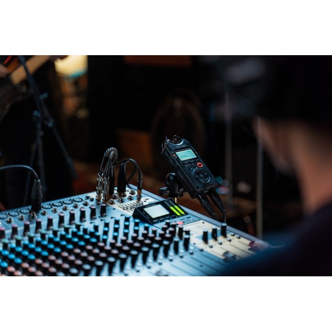 Tascam DR-40X - portable digital recorder with USB interface, 2 x stereo recording