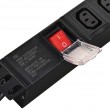 Alantec PZ010 power extension 1.8 m 9 AC outlet(s) Indoor Black