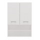 Topeshop POLA MINI DK BIEL bathroom storage cabinet White