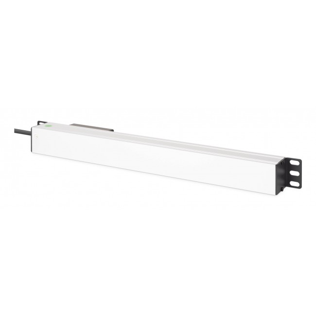 Digitus Aluminum socket strip, 7-way with circuit breaker