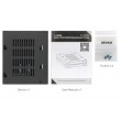 Icy Dock MB522SP-B storage drive docking station Black