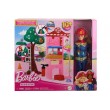 Barbie Firefighter Playset with Blonde Fashion Doll, Fire Station, 2 Pets & 10+ Accessories