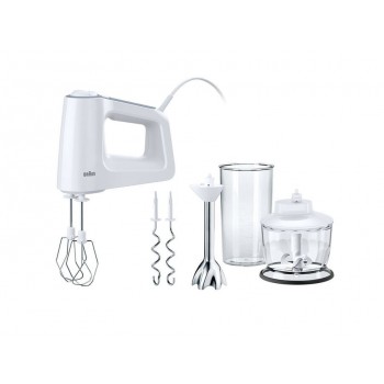 Braun MultiMix 3 HM 3137 WH Hand mixer 500 W White