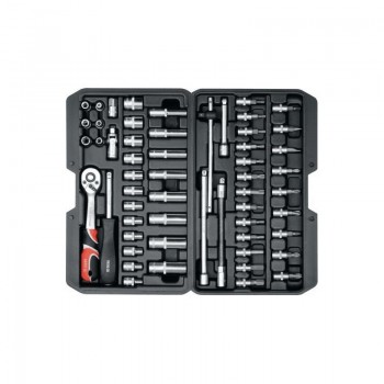 Wrench set YATO 56 pcs 1/4