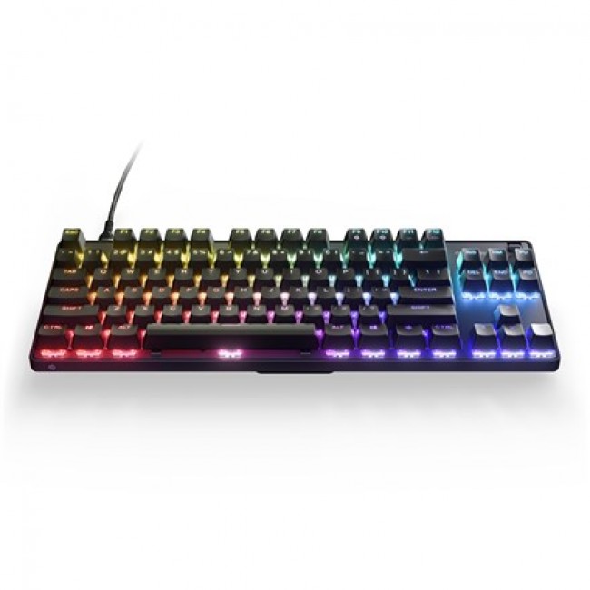 SteelSeries Gaming Keyboard Apex 9 TKL, RGB LED light, US, Black, Wired