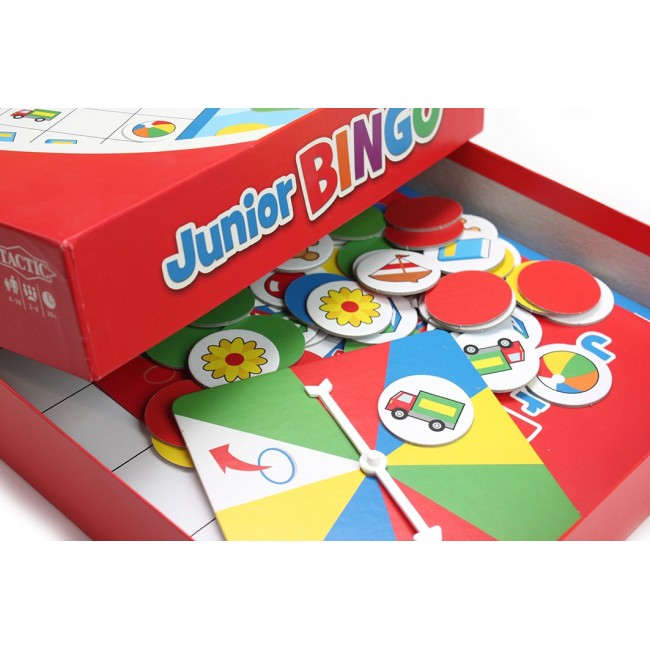 Tactic Junior Bingo Card Game Game of chance