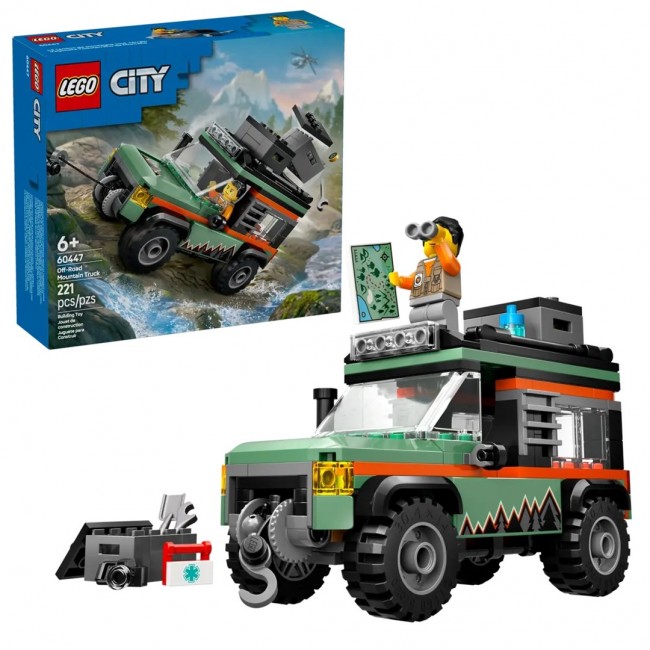 LEGO CITY 60447 Off-Road 4x4 Mountain Truck LEGO CITY 60447 Off-Road 4x4 Mountain Truck