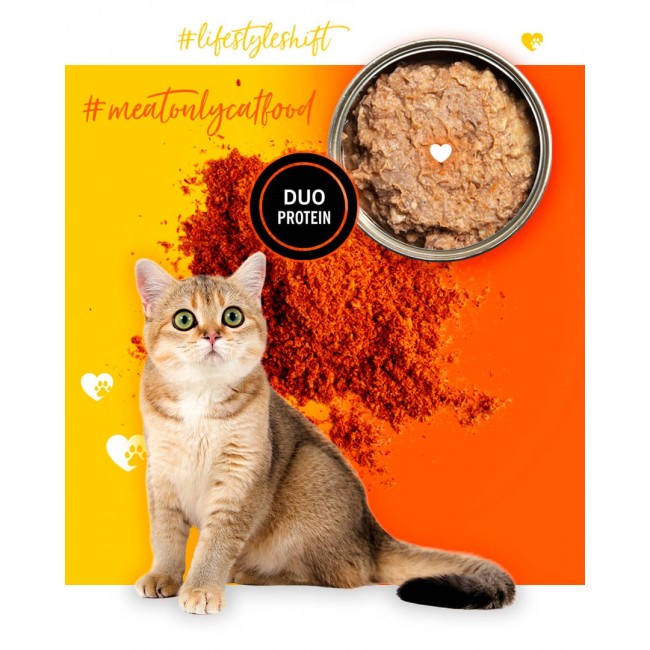3COTY Chicken with krill - wet cat food - 80g 3COTY Chicken with krill - wet cat food - 80g