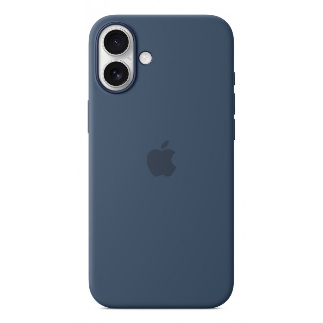 Apple iPhone 16 Plus Silicone Case with MagSafe - Denim