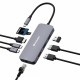 Verbatim CMH-09 USB Type-C 10000 Mbit/s Silver Verbatim CMH-09 USB Type-C 10000 Mbit/s Silver