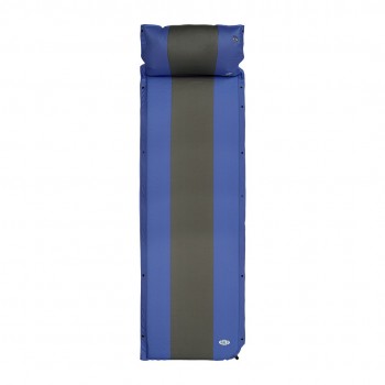 NILS CAMP self-inflating mat with cushion NC4349 Blue-grey