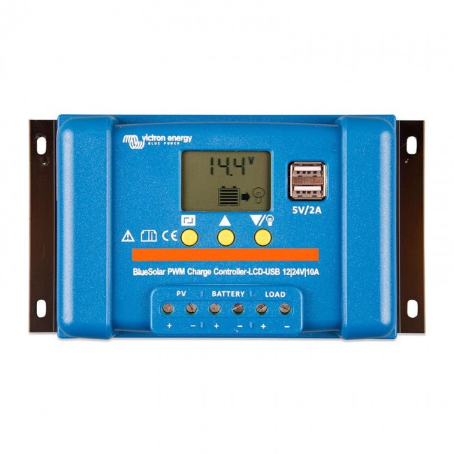 BlueSolar PWM-LCD&USB 12/24V-10A BlueSolar PWM-LCD&USB 12/24V-10A
