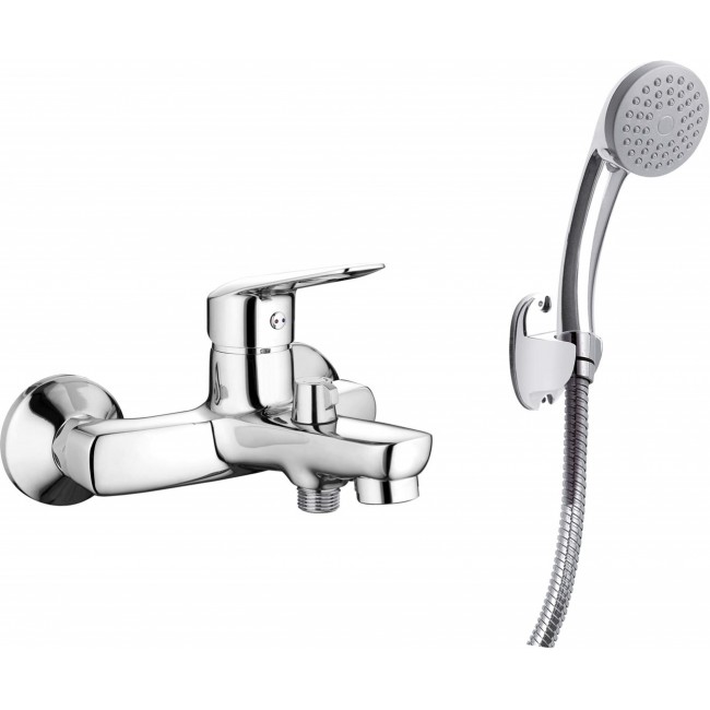Bath mixer with shower set Bath mixer with shower set