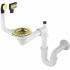 Siphon for 1-bowl granite sink - Space-Saver